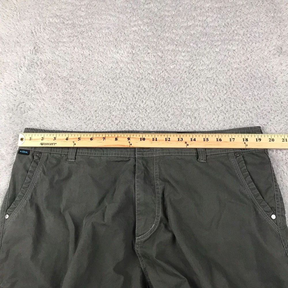 KUHL Shorts Mens 38 Vintage Patina Dye Gray 11